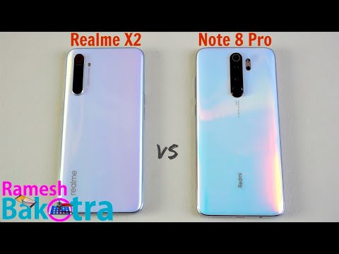 Realme X2 vs Redmi Note 8 Pro SpeedTest and Camera Comparison
