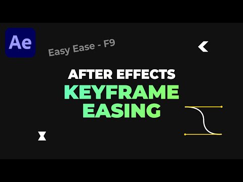 Keyframe Easing in After Effects | Easy Ease, Ease In, Ease Out - AE Basics Tutorial Series - Part 8