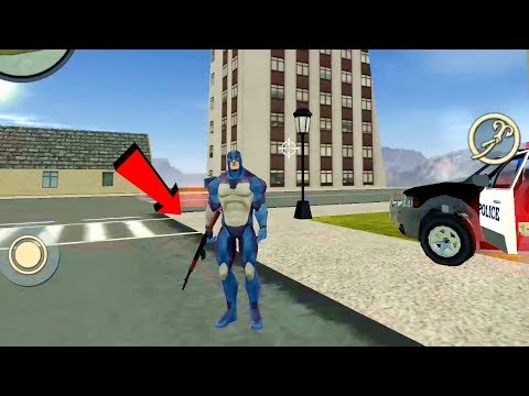 Rope Hero: Vice Town - (Purchase AKM Gun) Police man Kill use by AKM AUTOGUN