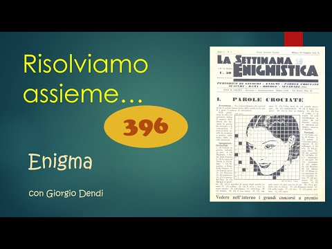 Risolviamo con Antonio un ENIGMA della Sibilla?