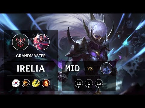 Irelia Mid vs Sylas - KR Grandmaster Patch 10.1