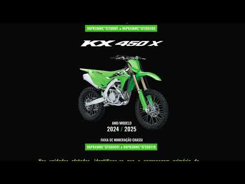 Comunicado Importante Recall - KX450 e KX450X