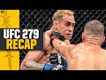 Nate Diaz DEFEATS Tony Ferguson via 4th Round SUBMISSION I UFC 279 RECAP