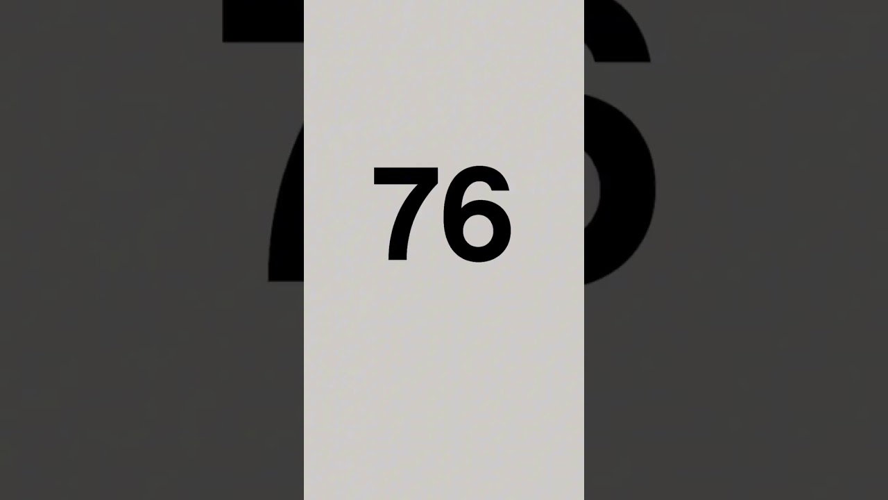 Turning numbers into icons. 🔢