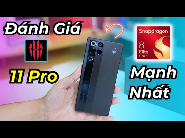 Đánh giá Red Magic 11 Pro: Vua Gaming Phone? Ưu nhược điểm hiệu năng, màn hình, Pin, camera