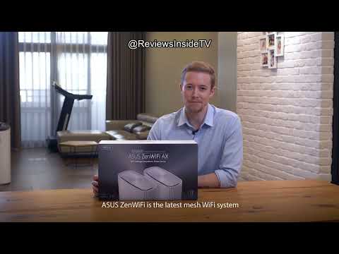 ASUS ZenWiFi AX6600 Tri-Band Mesh WiFi 6 System (XT8 2PK) - Whole Home Coverage up to 5500 sq.ft & 6+ Rooms, AiMesh, Included Lifetime Internet Security, Easy Setup, 3 SSID, Parental Control, White video review thumbnail