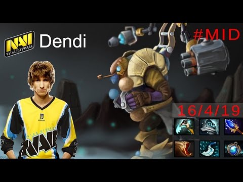 Na'Vi Dendi Gameplay - Tinker Comeback Is Real DOTA 2