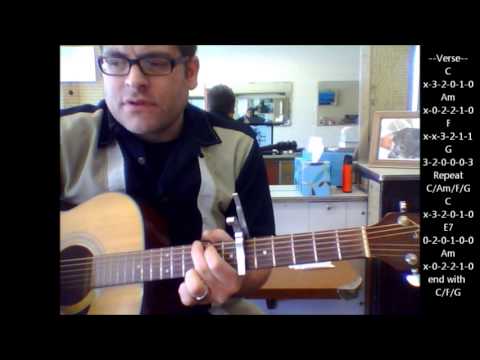 How to play "Love Hurts" by The Everly Brothers on acoustic guitar