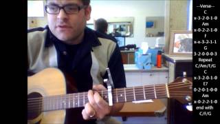 How to play "Love Hurts" by The Everly Brothers on acoustic guitar