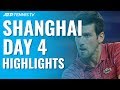 Djokovic Eases Past Shapovalov; Zverev, Tsitsipas, Thiem Progress | Shanghai 2019 Day 4 Highlights