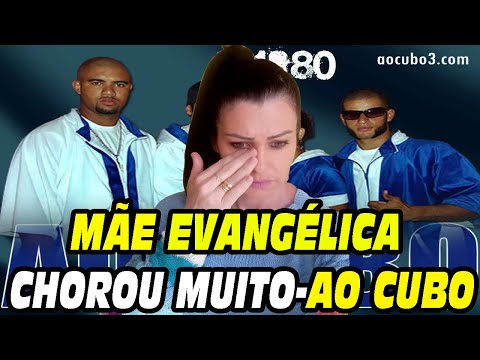 MÃE EVANGÉLICA REACT AO CUBO -1980 (CHOROU DEMAIS!!!)