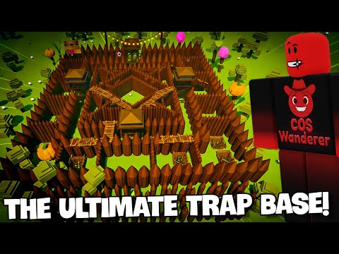 I Built the ULTIMATE Trap Base in 99 Nights in a Forest!!