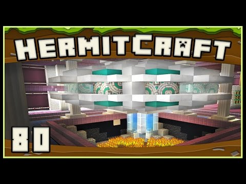HermitCraft 4 - Minecraft: Building A Super Cool UFO Hermitron Plot