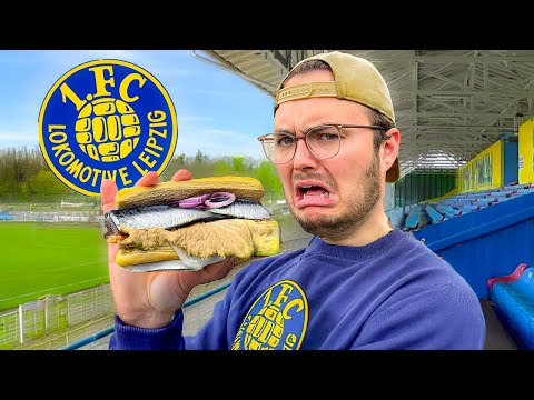 1/10 🤢 Stadionessen bei Lok Leipzig testen (Bruno Plache Stadion)