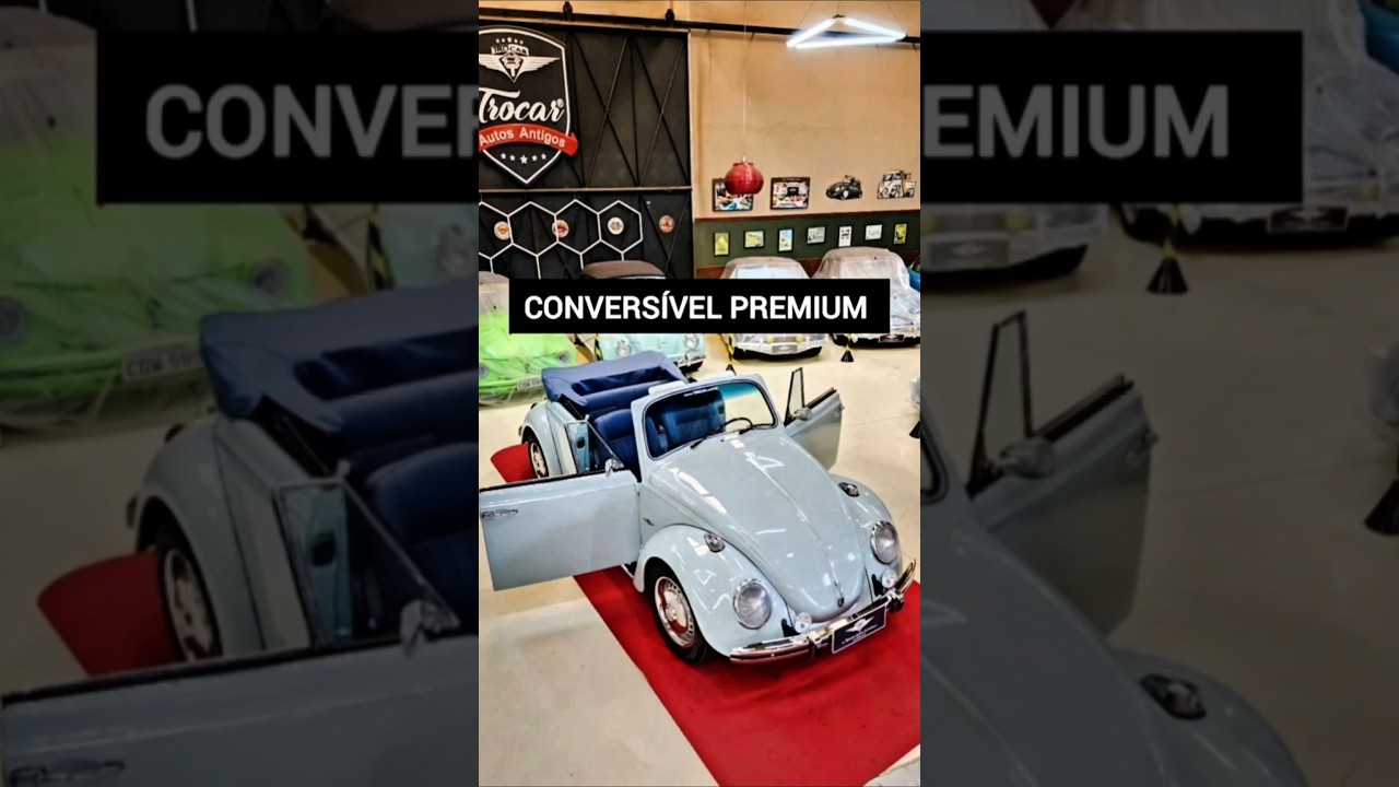 Esse Fusca 1971 Azul Diamante ganhou um projeto de interior exclusivo! 💙✨️🇧🇷