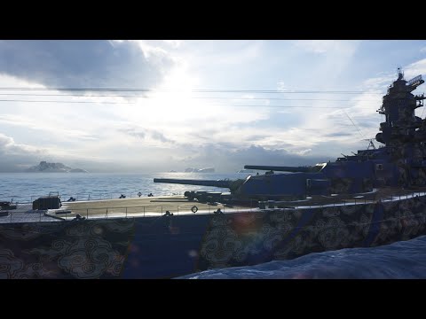 World of Warships - Clan Battles with Shikishima Gameplay Max Graphics 2020 10 12 01 33 55