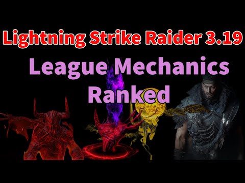 What League Mechanics are good for Lightning Strike Raider in 3.19 [Path of Exile Lake of Kalandra]
