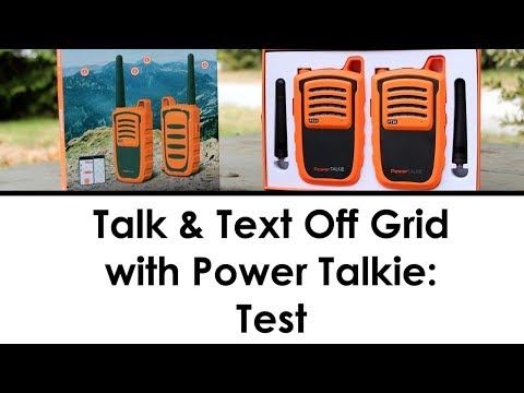 Talk & Text Off Grid with Power Talkie: Test and Review