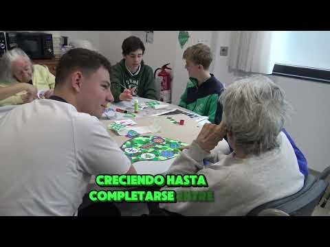 La ilusión navideña compartida une generaciones en el Centro de Día Alpa de Huarte