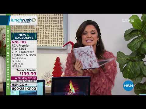 HSN | Lunch Rush Gift Edition with Michelle Yarn 12.13.2019 - 12 PM