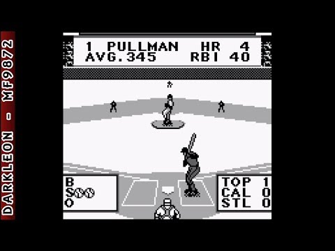 Game Boy - Roger Clemens' MVP Baseball © 1992 LJN Ltd. - Gameplay
