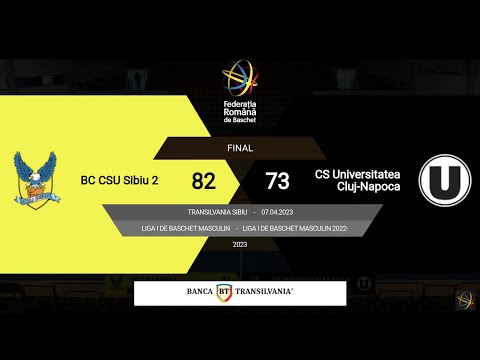 L1BM 2022-2023: BC CSU Sibiu 2 - Universitatea Cluj-Napoca
