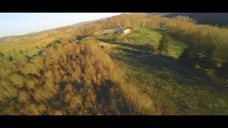Morning Sunrise in Southwest Virginia. An FPV Drone Perspective.