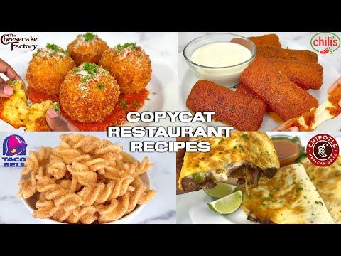 7 COPYCAT RESTAURANT RECIPES TO MAKE AT HOME!