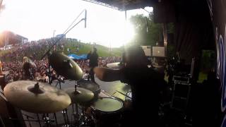 FILTER  You Walk Away LIVE @ Lunatic Luau 2017 Virginia Beach   Chris Reeve Drum Cam