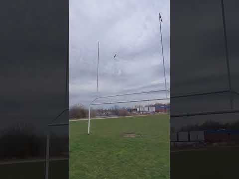 CRAZY LOOP UNDER GOAL POST WITH RC PLANE!!(LEADS TO STALL) #viral #aviation #rcplane #rcpilot
