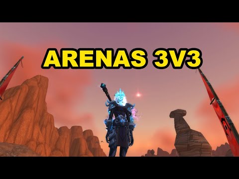 World of Warcraft Español Arenas 3v3 9.1.5 Dk Profano/Guerrero Armas/Druida Restauración