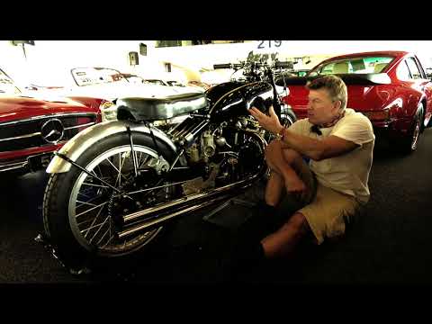 c.1948 Vincent Black Lightning Replica