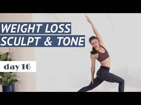 40 MIN  WEIGHT LOSS POWER YOGA // Sweat & Burn / 30 Day Yoga