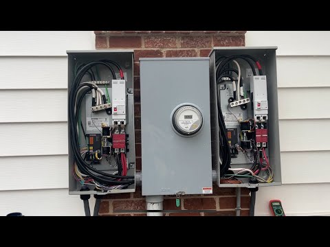 Daisy Chain Two Generac Automatic Transfer Switches to Feed Two 200A Panels with One 24kW Generator
