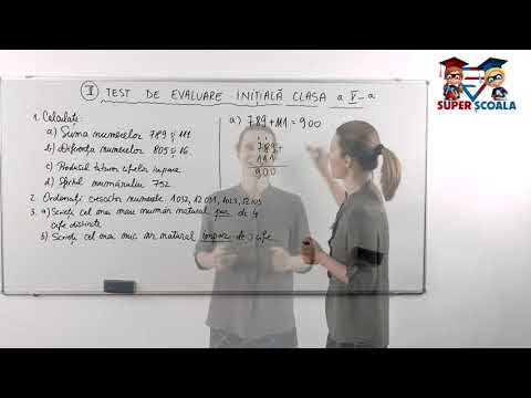 Clasa a V-a - Test evaluare inițială - Model 2