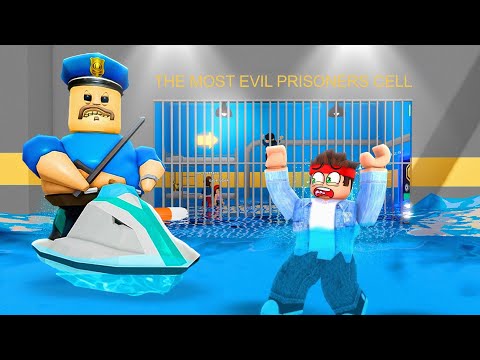 I ESCAPED WATER BARRY'S PRISON RUN In ROBLOX (OBBY)