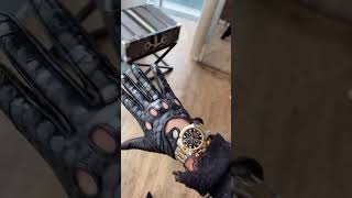 Leather Gloves 🧤 #fashion #beautiful #latex #leather #style #outfit #grwm #shiny #ootd #dress #short