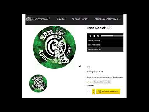 Bass Addict records 32 - Distorganic + Air G
