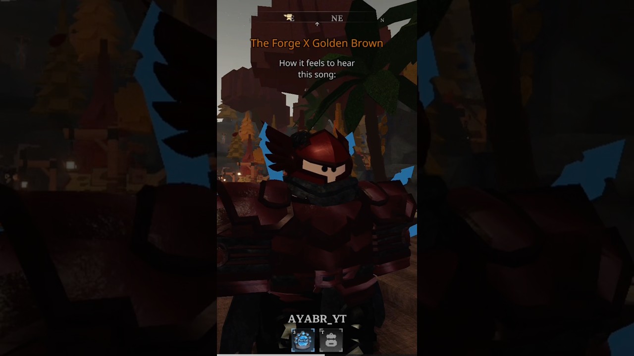 The BEAUTY of The Forge! The Forge (Roblox) X Golden Brown - The Stranglers #trend