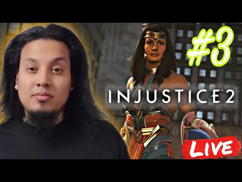 INJUSTICE 2 Gameplay LIVE ⚡ Story Mode Walkthrough | Part 3