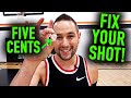 JUMPER HACK Fix Your Guide Hand With This Amazing 5 Cent Trick Basketball Shooting Tips
