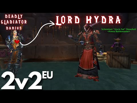 Deadly Gladiator Darius & Multi rank 1 LORD HYDRA showcase skill over gear playing alts WotLK 2v2