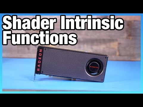 Shader Intrinsic Functions with AMD's Raja Koduri
