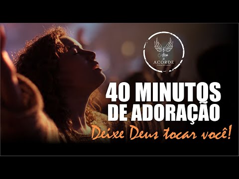 40 MINUTOS DE ADORAÇÃO - Gospel louvores para o coração - Além do Acorde - #gospelmusic #adoração