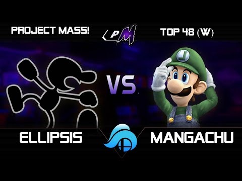Project MASS Top 48 - Ellipsis (Game and Watch) vs. Mangachu (Luigi)