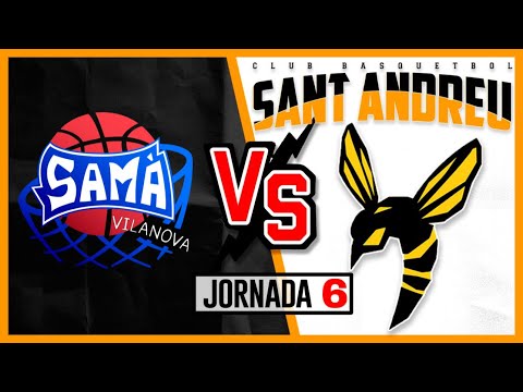 CB SAMA VILANOVA 🆚 CB SANT ANDREU || Partido COMPLETO - Jornada 6 || Mi Temporada FLOPPBALL
