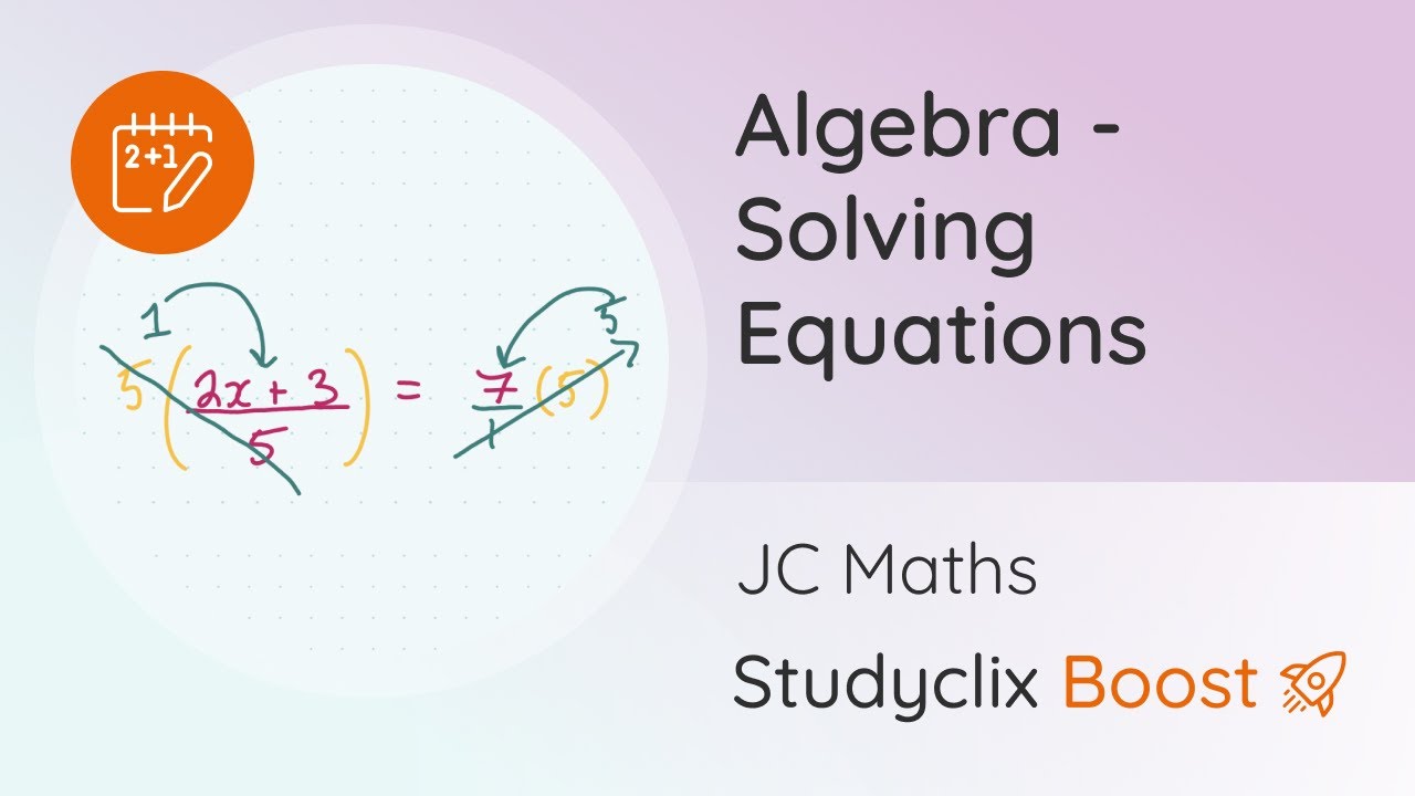 Solving Simultaneous Equations, Algebra - Junior Cert Maths | Studyclix Boost