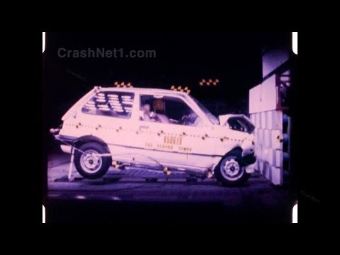 Thumbnail for 1985 Chevy Sprint / Pontiac Firefly / Suzuki Cultus | Frontal Crash Test by NHTSA | CrashNet1 by Suzuki Cultus, Chevrolet, Suzuki, video, vide