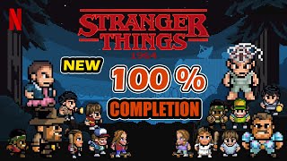 NETFLIX Stranger Things 1984 100% Completion - Full Game Walkthrough (60FPS)