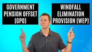 Download lagu Understand the Windfall Elimination Provision (WEP) & Government Pension Offset (GPO) mp3